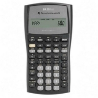 Texas Instruments BA-II Plus kalkulator Kieszeń Kalkulator finansowy Czarny