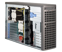 Supermicro SYS-7047AX-TRF server barebone Intel® C602 LGA 2011 (Socket R) Tower (4U) Black
