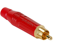 Amphenol ACPR-RED cable gender changer RCA