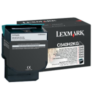 Lexmark 0C540H2KG Black High Yield Toner Cartridge kaseta z tonerem Oryginalny Czarny
