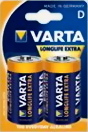 Varta Longlife Extra D Batterie à usage unique Alcaline