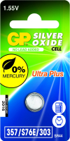 GP Batteries Silver Oxide Cell 357 Einwegbatterie SR44 Siler-Oxid (S)