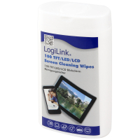 LogiLink RP0010 kit de limpieza para computadora LCD/TFT/Plasma Paños secos para limpieza de equipos
