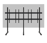 B-Tech BT83LG163-S 4,14 m (163") Nero
