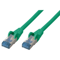 S-Conn cat. 6, S/FTP, 0.5 m cable de red Verde 0,5 m Cat6a S/FTP (S-STP)