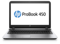 HP ProBook 450 G3 Intel® Core™ i5 i5-6200U Laptop 39,6 cm (15.6") 4 GB DDR4-SDRAM 128 GB SSD Wi-Fi 5 (802.11ac) Windows 7 Professional Zilver