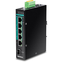 Trendnet TI-PG541i Managed L2+ Gigabit Ethernet (10/100/1000) Power over Ethernet (PoE) Zwart