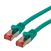ROLINE 21.15.2634 kabel sieciowy Zielony 1,5 m Cat6 S/FTP (S-STP)