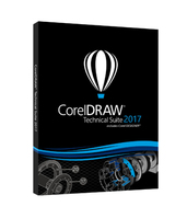 Corel CorelDRAW Technical Suite 2017 Grafischer Editor Voll