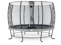 EXIT Elegant trampoline ø366cm met Economy veiligheidsnet - grijs