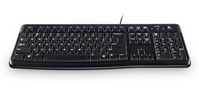 Logitech Keyboard K120 for Business billentyűzet USB QWERTZ Cseh Fekete