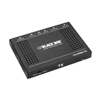 Black Box VX-HDB2-TX Audio-/Video-Leistungsverstärker AV-Sender Schwarz