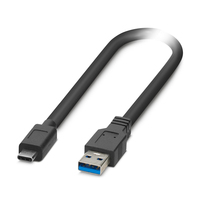 Phoenix Contact NBC-USB3.0-UAM/0.5-PVC/UCM câble USB 0,5 m USB 3.2 Gen 1 (3.1 Gen 1) USB C USB A Noir