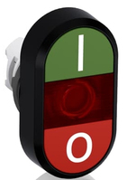 ABB 1SFA611131R1101 push-button panel Black, Green, Red