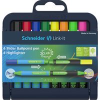 Schneider Schreibgeräte Link-It-Box 8 pz. evidenziatore