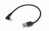 Gembird CC-USB2-AMCML-0.2M USB kábel 0,2 M USB 2.0 USB A USB C Fekete