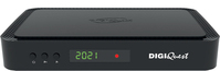 Digiquest RICD1234 set-top box TV Cavo 4K Ultra HD Nero