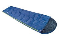 High Peak Easy Travel Halb-rechteckiger Schlafsack Polyester Blau
