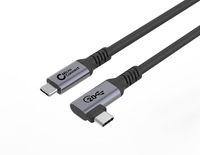 Microconnect USB3.2CC4-A câble USB 4 m USB 3.2 Gen 2x2 USB C Noir