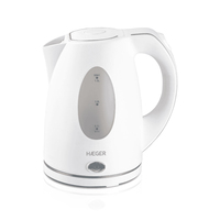 Haeger EK-15W.026A bouilloire 1,5 L 2200 W Blanc