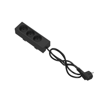 SMS Smart Media Solutions 16-110-1 power extension 3 m 3 AC outlet(s) Indoor Black