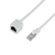 LogiLink CQX061S câble de réseau Blanc 3 m Cat6a S/FTP (S-STP)