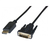 CUC Exertis Connect 128211 Videokabel-Adapter 1,8 m DVI-D DisplayPort Schwarz