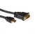 ACT AK3742 adaptador de cable de vídeo 5 m HDMI DVI-D Negro