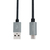 LogiLink CU0132 USB kábel 1 M USB 2.0 USB A Micro-USB A Szürke
