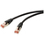 Renkforce RF-5771528 hálózati kábel Fekete 2 M Cat6 S/FTP (S-STP)