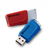 Verbatim Store 'n' Click - Unidad USB 3.2 GEN1 - 2x32 GB, Rojo/Azul