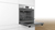 Bosch Serie 2 HHF113BR0B oven 66 L A Black, Stainless steel