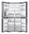 Samsung RF59C701ES9 frigo américain Pose libre 649 L E Argent