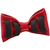 Hunter 69229 ID-Anhänger-/Halsbandzubehör für Hunde & Katzen Rot Echtes Leder Hund Collar bow tie