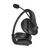 LogiLink BT0060 écouteur/casque Sans fil Arceau Bureau/Centre d'appels Bluetooth Noir