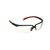3M S2001SGAF-RED biztonsági szemellenző és szemüveg Védőszemüveg Műanyag Szürke, Vörös
