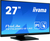 iiyama ProLite T2754MSC-B1AG computer monitor 68.6 cm (27") 1920 x 1080 pixels Full HD LED Touchscreen Multi-user Black
