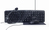 Gembird KBS-UO4-01 billentyűzet Egér mellékelve USB QWERTY Amerikai angol Fekete
