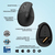 Logitech Lift ratón Izquierda RF Wireless + Bluetooth Óptico 4000 DPI