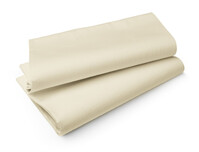 DUNI Evolin-Tischdecke 127x127cm cream 50 Stück