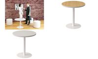 PAPERFLOW Table d'appoint easyDesk, diamètre: 800 mm, blanc (74600155)