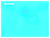Teczka kopertowa DONAU zatrzask, PP, A6, 180mikr., niebieska