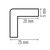 Durable Magnetic Corner Protection Profile C20 | High-Impact Edge Protection 1M