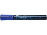 marker Schneider Maxx 230 permanent ronde punt blauw