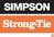SIMPSON STRONG TIE HE175 Holz-Eisen-Anker HE 175 Abmessung 175 x 40 x 4 mm feuer