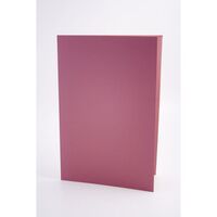 Exacompta Guildhall Square Cut Folder 315gsm Foolscap Pink (Pack of 100)