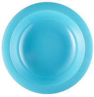 Suppenteller Colora; 500ml, 21.6 cm (Ø); hellblau; rund; 5 Stk/Pck