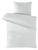 Bettgarnitur Cube; 135x200 cm (BxL), 80x80 cm (LxB); weiß