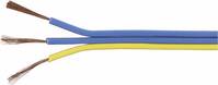 Lapos vezeték, 3 x 0,14 mm, kék/kék/sárga 25 m, Tru Components