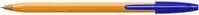 Bic Orange Ballpoint Pen 0.8mm Tip 0.30mm Line Blue (Pack 20)
